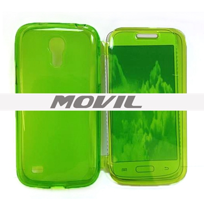 NP-816 Flip cover  transparente para celulares para Samsung S4 mini I9190 NP-816-4